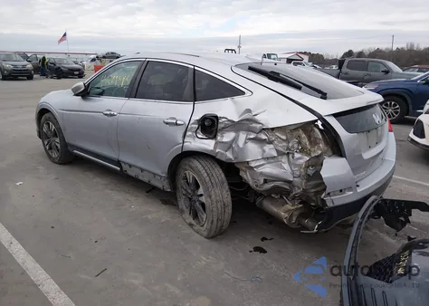 2013 Honda Crosstour Ex-L V6 from USA, damaged, VIN 5J6TF2H51DL00379